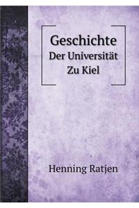 Geschichte Der Universität Zu Kiel