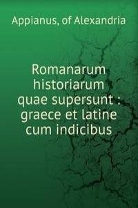 Romanarum historiarum quae supersunt