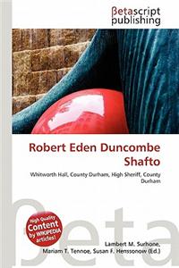 Robert Eden Duncombe Shafto
