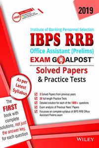 Wiley's IBPS RRB Office Assistant (Prelims) Exam Goalpost Solved Papers & Practice Tests, 2019