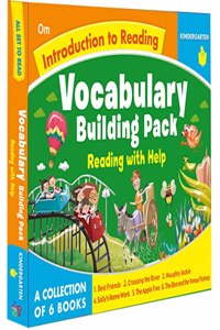 English Reader: Vocabulary Building Pack - Reading with Help - Kindergarten (A Collection of 6 Books) Introduction to Reading