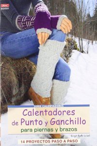 Calentadores de punto y ganchillo para piernas y brazos