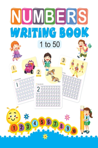 Number Writing Book—1 To 50