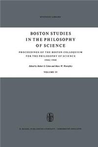 Proceedings of the Boston Colloquium for the Philosophy of Science 1966/1968