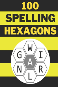 100 Spelling Hexagons