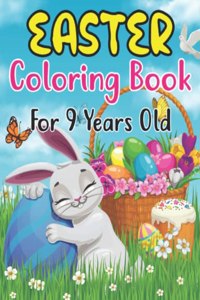 Easter Coloring Book For 9 Years Old