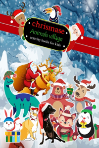 chrismase Animals village activity books for kids