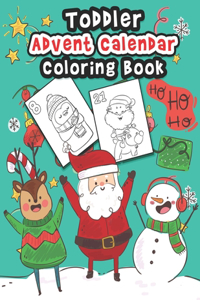 Toddler Advent Calendar Coloring Book