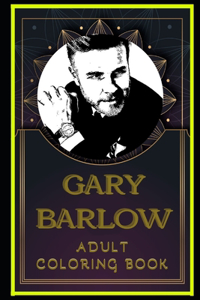 Gary Barlow Adult Coloring Book