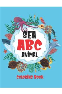 Sea ABC Animal Coloring Book