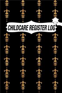 Childcare Register Log