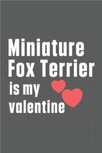 Miniature Fox Terrier is my valentine