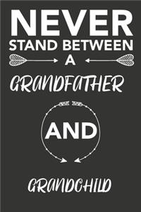 never stand between a grandfather and grandchild