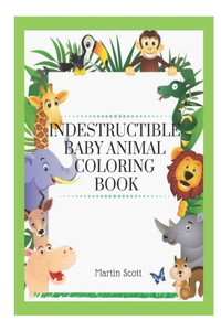 Indestructible Baby Animal Coloring Book
