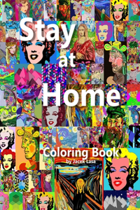 Stay at Home Coloring Book