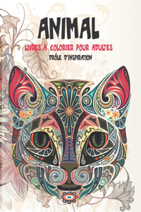 Livres à colorier pour adultes - Drôle d'inspiration - Animal