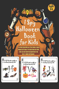 I Spy Halloween Book for Kids Ages 3-5