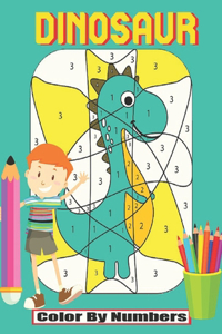 Dinosaur Color by Number