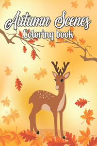 Autumn Scenes Coloring Book