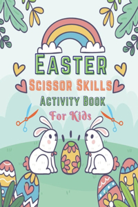 Easter Scissor Skills Activity Book For Kids