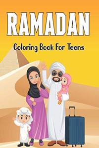 Ramadan Coloring Book For Teens