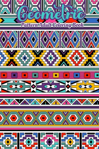 Geometric Pattern Adult Coloring Book