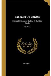 Fabliaux Ou Contes