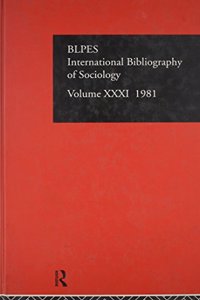 IBSS: Sociology: 1981 Vol 31