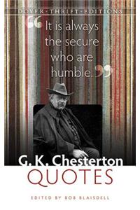 G. K. Chesterton Quotes