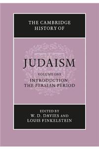 Cambridge History of Judaism: Volume 1, Introduction: The Persian Period