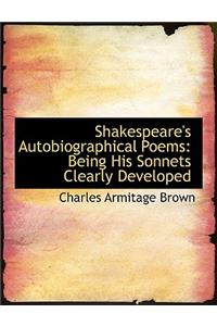 Shakespeare's Autobiographical Poems