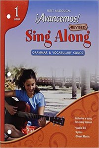 Sing-Along Grammar & Vocabulary Songs Audio CD with Booklet Levels 1a/1b/1
