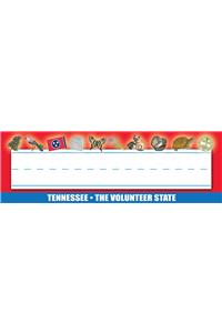 Tennessee Nameplates - Pack of 36