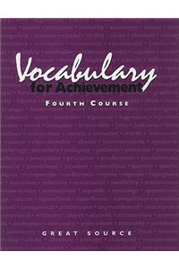 Vocabulary for Achievement, Fourth Course
