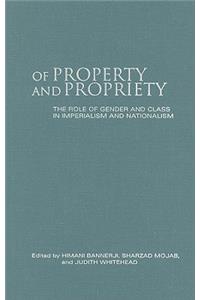 Of Property and Propriety