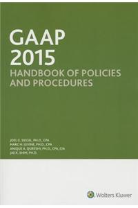 GAAP Handbook of Policies and Procedures (W/CDROM) (2015)