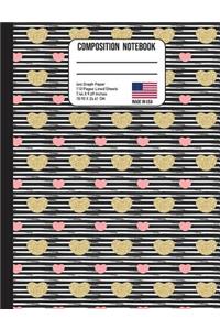 Composition Notebook 4X4 Graph Paper