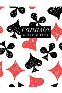 Canasta Score Sheets