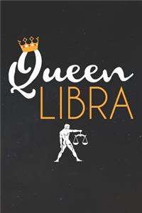 Libra Notebook 'Queen Libra' - Zodiac Diary - Horoscope Journal - Libra Gifts for Her