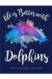Life Is Better with Dolphins
