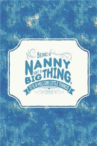 Being a Nanny Isn't a Big Thing, It's a Million Little Things