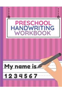 Preschool Handwriting Workbook