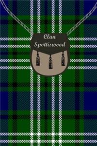 Clan Spottiswood Tartan Journal/Notebook