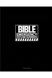 Bible Emergency Hotline Numbers