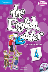 English Ladder Level 4 Activity Book with Songs Audio CD
