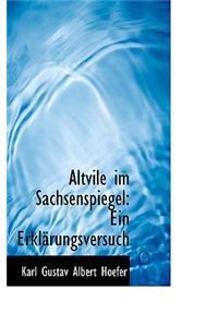 Altvile Im Sachsenspiegel