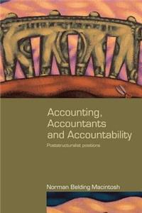 Accounting, Accountants and Accountability