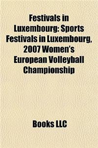 Festivals in Luxembourg