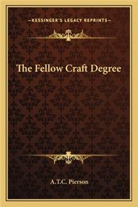 Fellow Craft Degree
