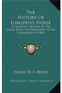 The History Of Lumsden's Horse